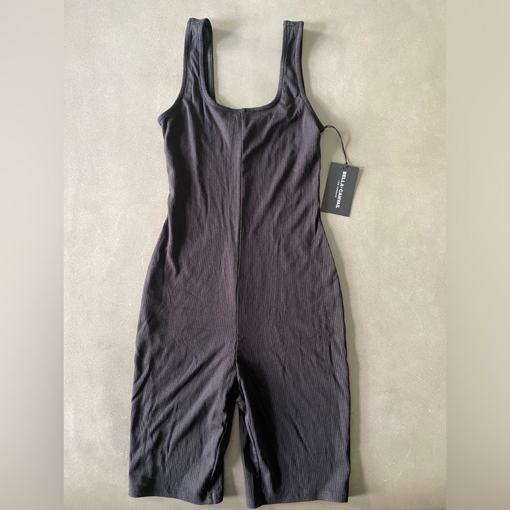 NWT Bella Canvas Ribbed Unitard Sz XS